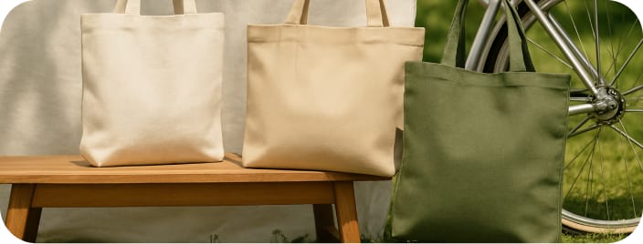 Екологічні сумки EcoTote різних кольорів та розмірів